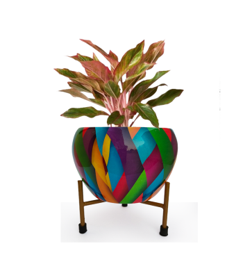 Metal Planter with Stand for Indoor Plants