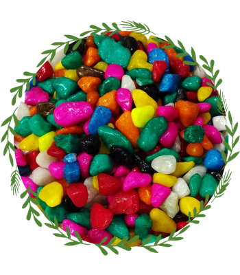 Big Pebbles Multi Color - 500GM