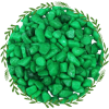 Green Color Decorative - Pebbles