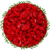 Red Color Decorative - Pebbles