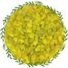 Yellow Color Decorative - Pebbles
